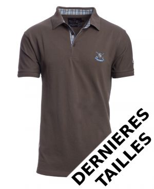 Polo PIQUE manches courtes GRIS ARDOISE