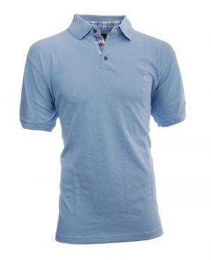 Ash Grey Short Sleeve Pique Polo #8761