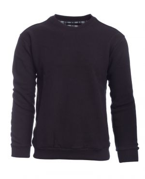 Round neck sweat-shirt NAVY HEAVY PIQU KNIT